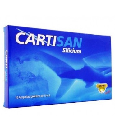 CARTISAN SILICIUM 10 ampollas 10 ml. Herdibel