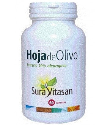 HOJA DE OLIVO (60 Cap. Extracto 20% oleuropein) SURA VITASAN