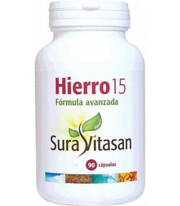 HIERRO 15 FORMULA AVANZADA SURA VITASAN