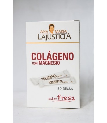 COLAGENO CON MAGNESIO 20 sticks ANA Mª LAJUSTICIA 