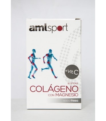COLAGENO CON MAGNESIO AMLSPORT 20 sticks ANA Mª LAJUSTICIA 
