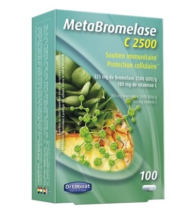 METABROMELASA ORTHONAT 100 cáps.