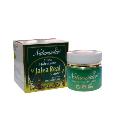 CREMA HIDRATANTE FACIAL DE JALEA REAL Y ALOE (ingredientes ecológicos)