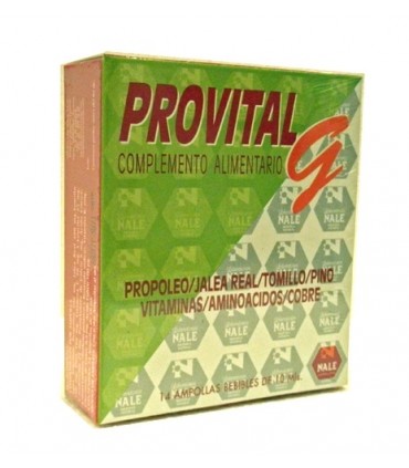 PROVITAL G 14 ampollas