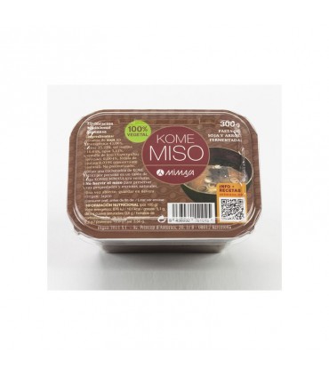 Kome Miso (No Pasteurizado) Tarrina Mimasa