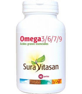 OMEGA 3/6/7/9 1200 MG 90 PERLAS SURA VITASAN