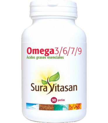 OMEGA 3/6/7/9 1200 MG 90 PERLAS SURA VITASAN