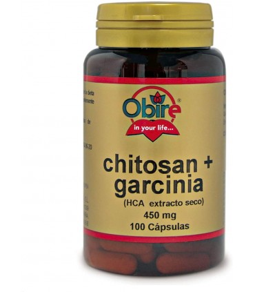 CHITOSAN HCA Y GARCINIA 450 MG. 100 CAPS. OBIRE