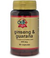 Ginseng + Guarana 400 Mg. 90 Caps. Obire