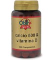 Calcio 500 + Vitamina D 100 Comp. Obire