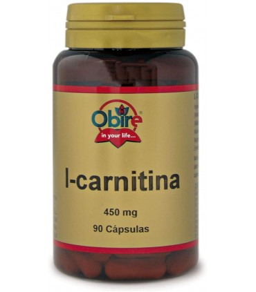L-CARNITINA 450 MG. 90 CAPS. OBIRE