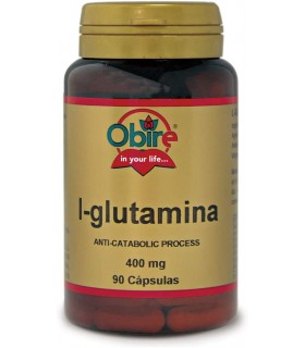 L-GLUTAMINA 400 MG. 90 CAPS. OBIRE