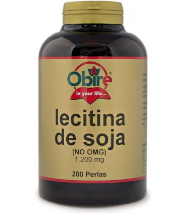 LECITINA DE SOJA (NO OMG) 1200 MG 200 PERLAS OBIRE