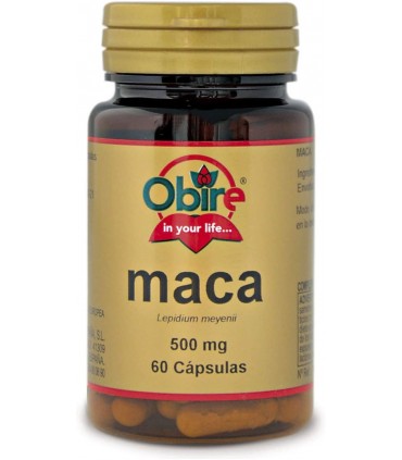 MACA 500 MG. 60 CAPS. OBIRE