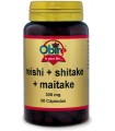 Reishi + Shitake + Maitake 300 Mg. 90 Caps. Obire