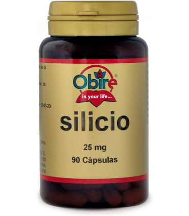 SILICIO 25 MG. 90 CAPS. OBIRE