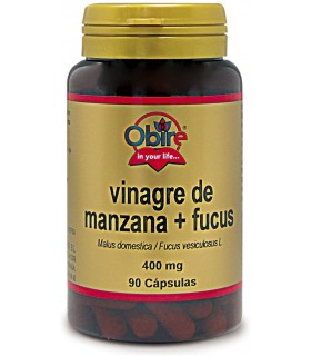 VINAGRE DE MANZANA + FUCUS 400 MG. 90 CAPS. OBIRE