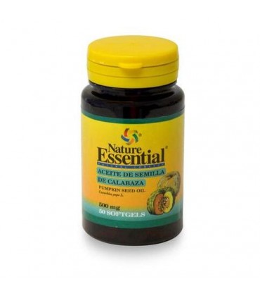 ACEITE DE SEMILLA CALABAZA 500 mg. 50 perl. NATURE ESSENTIAL