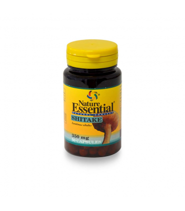 SHITAKE (Lentinula edodes) 350 mg. 50 Caps. NATURE ESSENTIAL