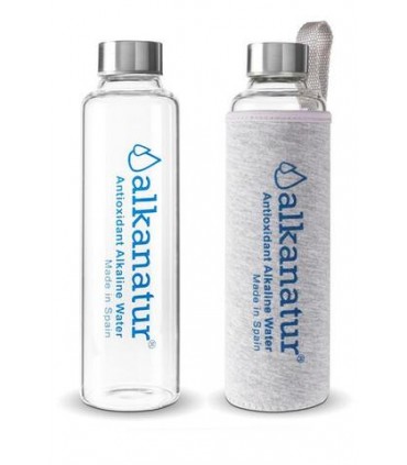 Botella Cristal Borosilicato 500 Ml. Alkanatur