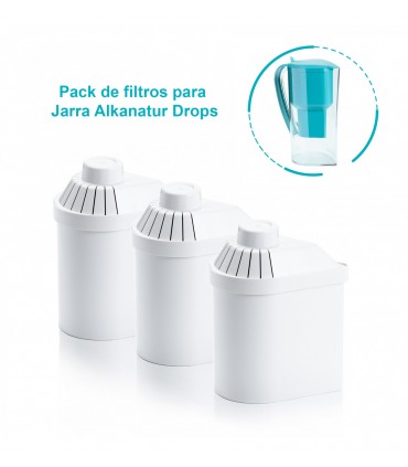 pack 3 filtros alkanatur