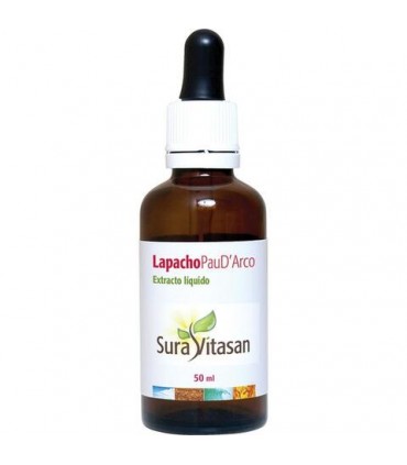 Lapacho Pau D'Arco Liquido 50 Ml. Suravitasan