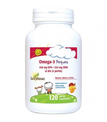 Omega 3 Peques 120 Perlas Suravitasan
