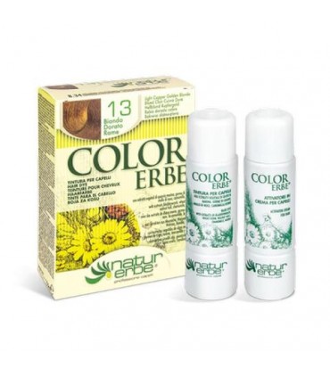 TINTE 13 RUBIO DORADO COBRE NATUR ERBE