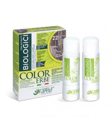 TINTE 22 BIO CASTAÑO CLARO CENIZA NATUR ERBE