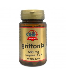 Griffonia 500Mg (Magnesio & B-6) 60 Caps. Obire