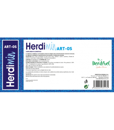 Herdimin Art-Os 30 Ampollas 5 Ml. Herdibel