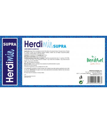 Herdimin Supra 30 Ampollas 5 Ml. Herdibel
