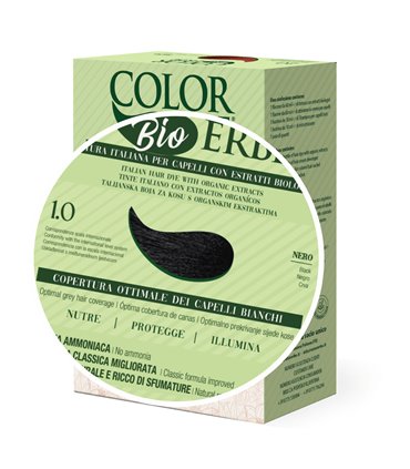 Tintura COLOR ERBE Bio Nero (1.0)