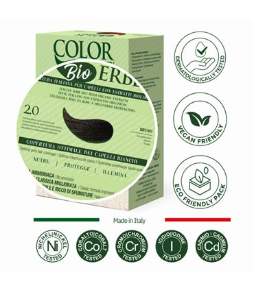 Tintura COLOR ERBE Bio Bruno (2.0)