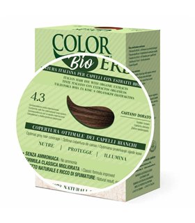 Tintura COLOR ERBE Bio Castano Dorato (4.3)