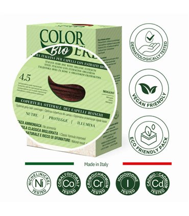 Tintura COLOR ERBE Bio Mogano (4.5)