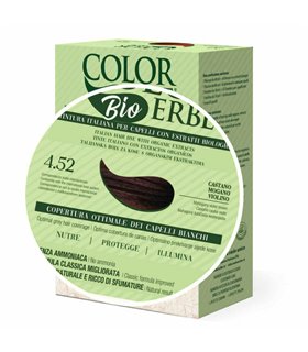 Tintura COLOR ERBE Bio Castano Mogano Violino (4.52)