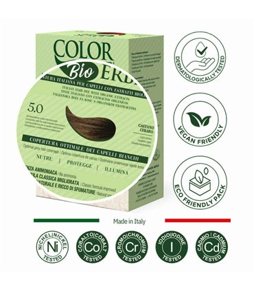 Tintura COLOR ERBE Bio Castano Chiaro (5.0)