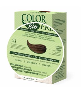 Tintura COLOR ERBE Bio Castano Chiaro Cenere (5.1)