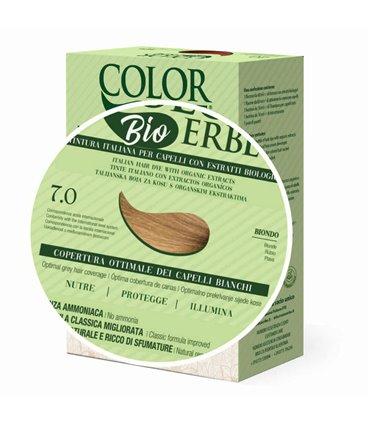 Tintura COLOR ERBE Bio Biondo (7.0)