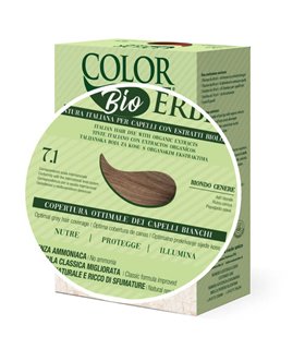 Tintura COLOR ERBE Bio Biondo Cenere (7.1)