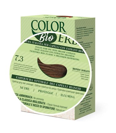 Tintura COLOR ERBE Bio Biondo Dorato (7.3)