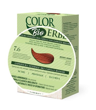 Tintura COLOR ERBE Bio Biondo Rosso (7.6)
