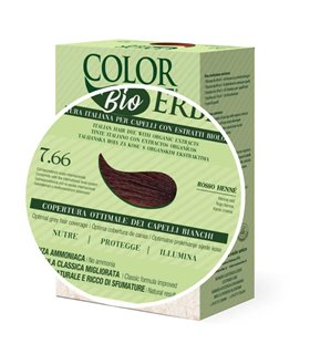 Tintura COLOR ERBE Bio Rosso Henne' (7.66)