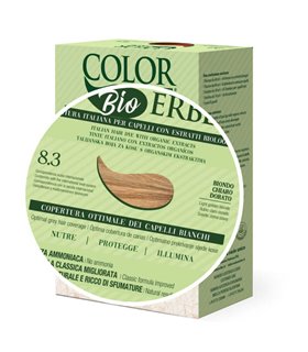 Tintura COLOR ERBE Bio Biondo Chiaro Dorato (8.3)