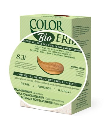 Tintura COLOR ERBE Bio Biondo Miele (8.31)