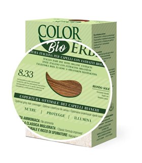 Tintura COLOR ERBE Bio Biondo Sole (8.33)