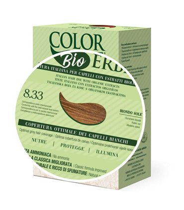 Tintura COLOR ERBE Bio Biondo Sole (8.33)