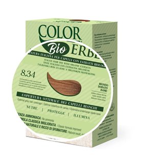 Tintura COLOR ERBE Bio Biondo Dorato Rame (8.34)