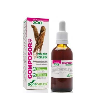 COMPOSOR 06 vitol plus complex XXI 50ml. SORIA NATURAL